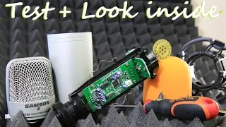 Samson c01u usb microphone test + look inside