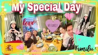 REALIDAD NG BUHAY NAMIN DITO SA MADRID SPAIN |BDAY VLOG | Cherich TV