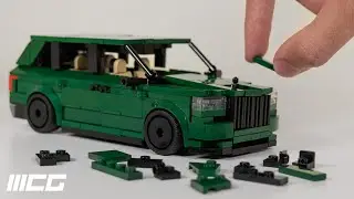 Building a lego Rolls-Royce Cullinan, Speed Champions style