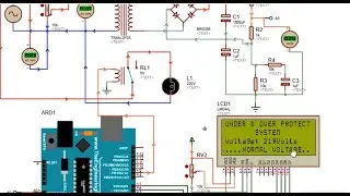 OVER AND UNDER Voltage Protection using Arduino