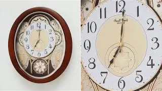 RHYTHM Magic Motion Clock 4MH876WD06 Charm