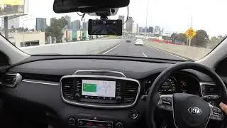 Openpilot 0.5.4 Selfdriving car, timelapse with corners too sharp