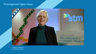 Prolongement ligne bleue: Travaux préparatoires dans le secteur Langelier