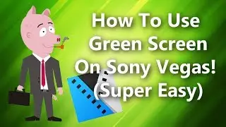SUPER EASY! How to Remove Green Screen (Chroma Keyer) in Sony Vegas!
