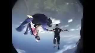 Rodeo Skydiving action