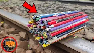 Train Vs Things Experiment OMG 😳 || Train Experiments @TrainExperiments