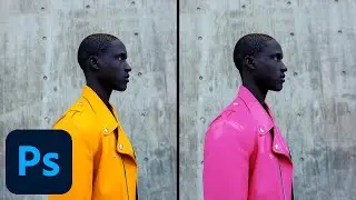 👕 Cómo Cambiar el Color de una Prenda de Vestir en Adobe Photoshop 2023 🎨