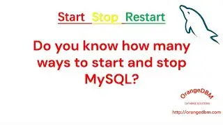 Do you know how many ways to start and stop MySQL