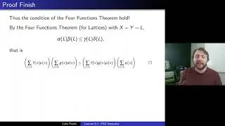 Probabilistic Methods 8-1: FKG Inequality