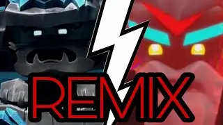 LEGO Ninjago Season 11 And 12 | Wicked and Arcadian Whip By The Fold (Remix) |Music Video (Fan-Made)
