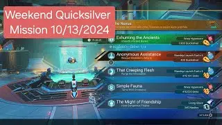 No Man's Sky | Weekend Quick silver mission 10/13/2024 ( psvr2 )