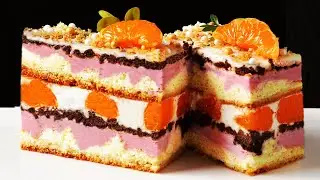 🍰I cook to ORDER! Very soft mandarin orange patty on a cloud (recipe patty)