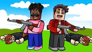 ZAGRAŁEM 2 VS 2 Z PUZONIKIEM! | ROBLOX