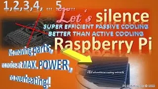 Better than active passive cooling option for Raspberry Pi 3, 4 and 5