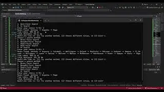 search methods program 1