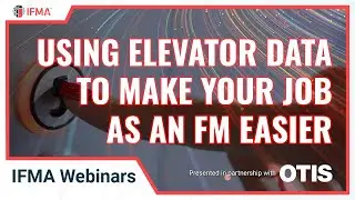 Using Elevator Data to Make Your Job as an FM Easier