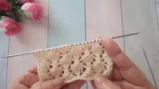 Легкий ажурный узор для летней кофты, топа, туники и не только..