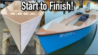 Building the Jimmy Skiff wooden boat from Chesapeake Light Craft