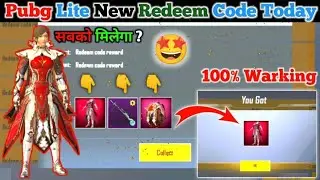 Pubg Mobile Lite 5+ Working Redeem Code 100% Real |PUBG LITE REDEEM CODE TODAY|PUBG LITE REDEEM CODE