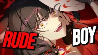 Nightcore - Rude Boy (Lyrics) | Rihanna, Twin, Polly Belycee, Benz Boyz