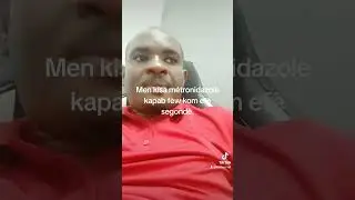 Nou dwe fè prudans lh nap pran métronidazole.  Men pou ki rezon