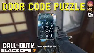 PUZZLE DOOR CODE – Call of Duty Black Ops 7 | DOOR CODE CALL OF DUTY BLACK OPS 7 #codblackops7
