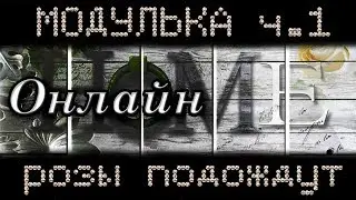 Алмазная мозаика. Модулька ч.1 и пусть все розы мира подождут. ОНЛАЙН