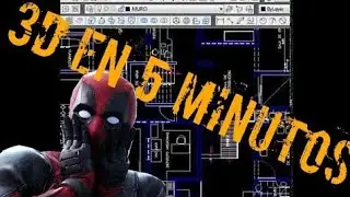 TUTORIAL MODELADO 3D AUTOCAD *BASICO 😱