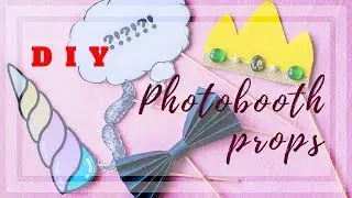 DIY party photobooth props | J.M.
