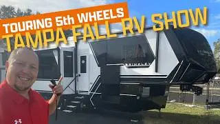 Over 15 Different 5th Wheels LIVE from The RV SHOW!