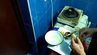 Изготовление восковых мисочек.