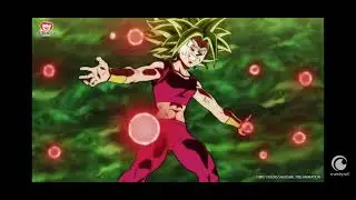 Goku surfs on an energy blast |dragon ball super