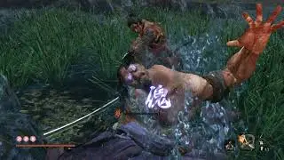 [隻狼] うわばみ重蔵を傀儡したら野上さんが暴走 SEKIRO:Juzou the Drunkard puppet ninjutsu Nogami Gensai