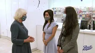 Coronavirus Advice | The Duchess of Cornwall visits Boots Piccadilly | Boots UK