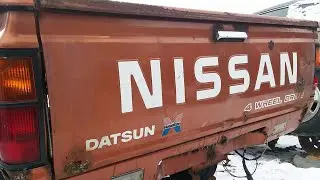 1984 Nissan 720 in the Junkyard
