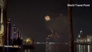 Venice  Italy Happy New Year Celebration  2023