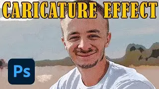 How to make Cartoon Photo Effect in Photoshop CC, CS6 | Caricature Photoshop Tutorials