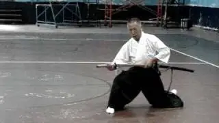 Sekiguchi Komei - 21° Soke Muso Jikiden Eishin Ryu Iaijutsu - Argentina 2008