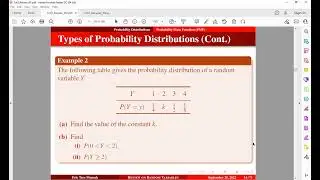 Probability Mass Function (PMF) With Solved Example and Exercise ||Tutorial 3 (B)