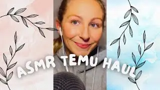 ASMR// HUGE TEMU HAUL👋🏻