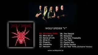 01. It's Your Time - WOLF SPIDER (oficjalny odsłuch albumu 