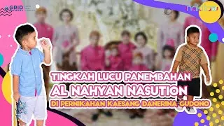 Ini Momen Lucu Panembahan Al Nahyan Nasution saat Resepsi Pernikahan Kaesang dan Erina Gudono