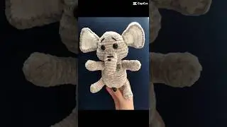 Elephant/ Слоник #crochetelephant #амигуруми #слоненок #amigurumi #крючком