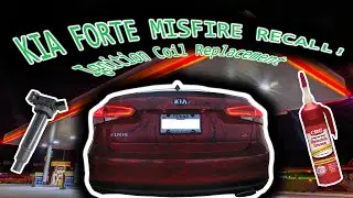 Kia Forte Misfiring - Ignition Coil Swap! 2014 - 2017 (FIXED)