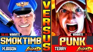 SF6 Punk (Terry Vs M.Bison) SmokTimb ▰ High Level