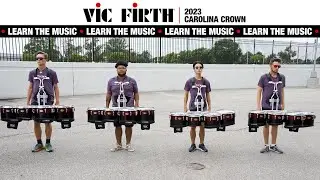 LEARN THE MUSIC | 2023 Carolina Crown Tenor Line | Part 2