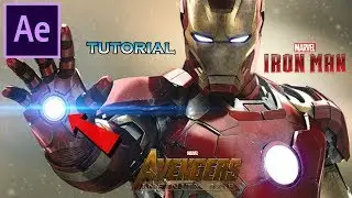 Iron Man Repulsor Effect - Infinity War - Adobe After Effects Tutorial