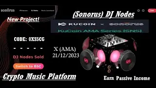 KuCoin X Sonorus (AMA 21/12/2023) FT Co Founder Micka!