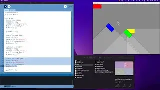 Programming a Robotron Styled Game in Processing Part 11: Matrix Transforms