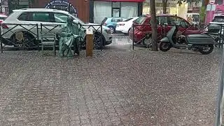 Eskişehir'de dolu yağışı etkili oldu!